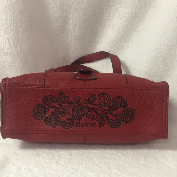 Born Red Leather Bag - Picture 3 of 5